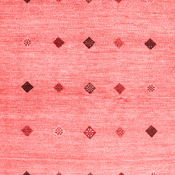 Abstract Red Contemporary Area Rugs