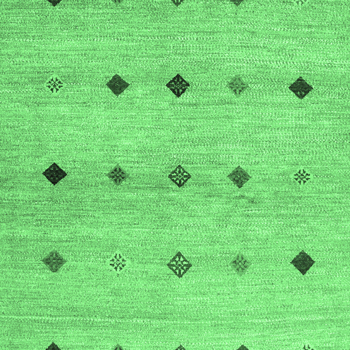 Abstract Emerald Green Contemporary Rug, con1493emgrn