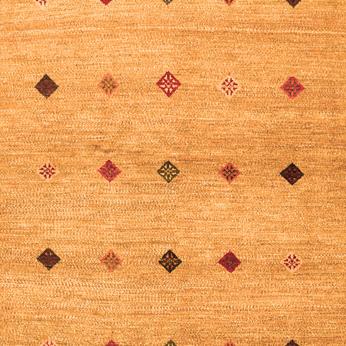 Serging Thickness of Machine Washable Abstract Orange Contemporary Area Rugs, wshcon1493org