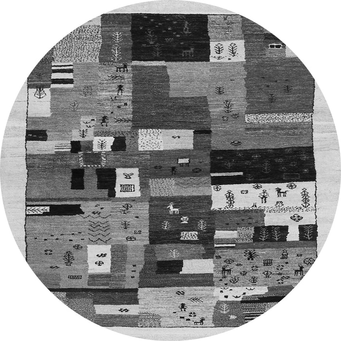 Machine Washable Abstract Gray Contemporary Rug, wshcon1494gry