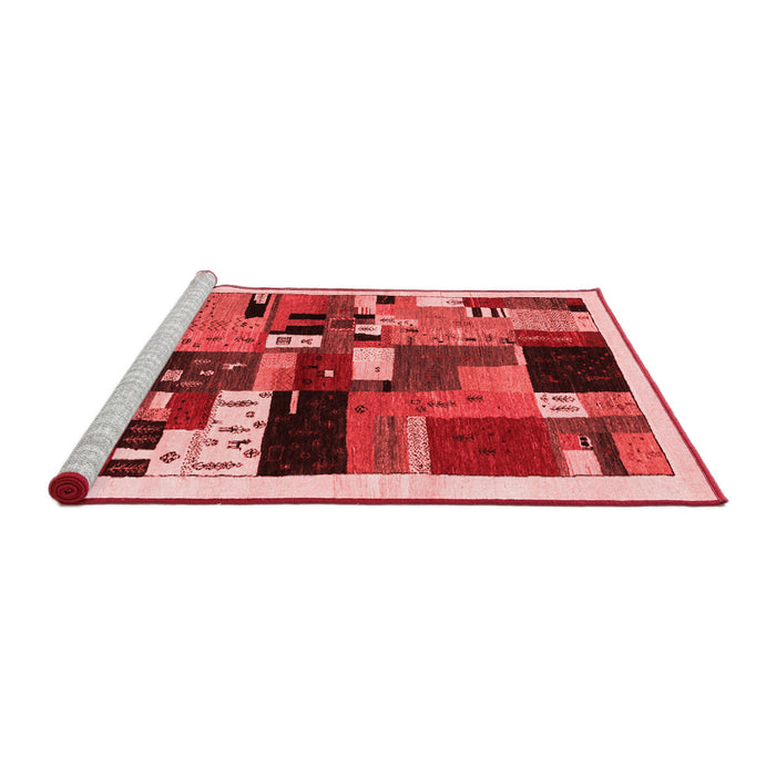 Contemporary Red Washable Rugs