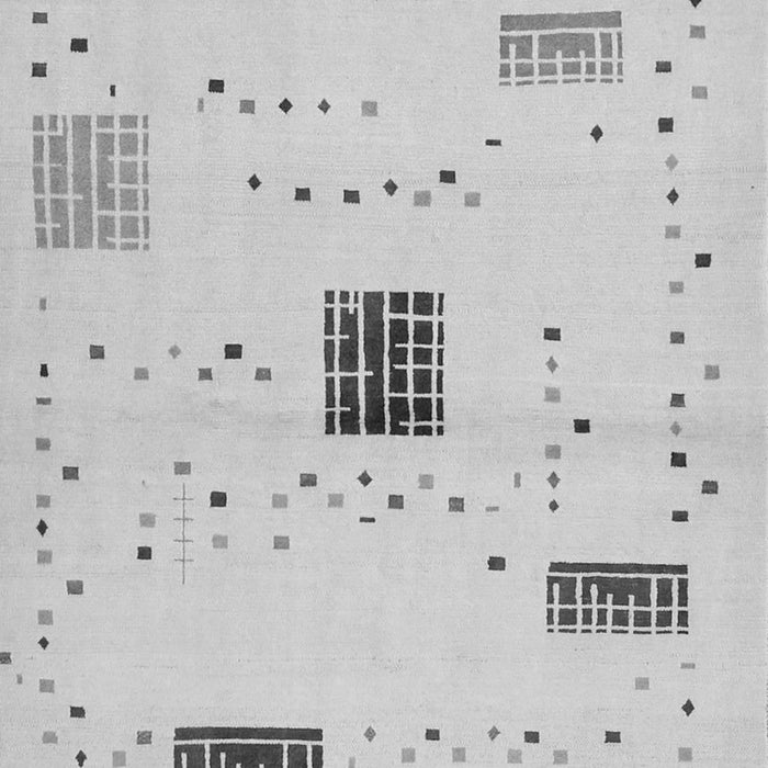 Solid Gray Modern Rug, con1495gry