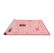 Modern Red Washable Rugs