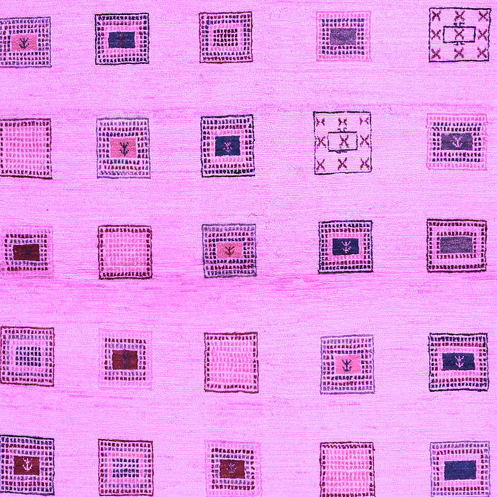 Solid Purple Modern Rug, con1496pur