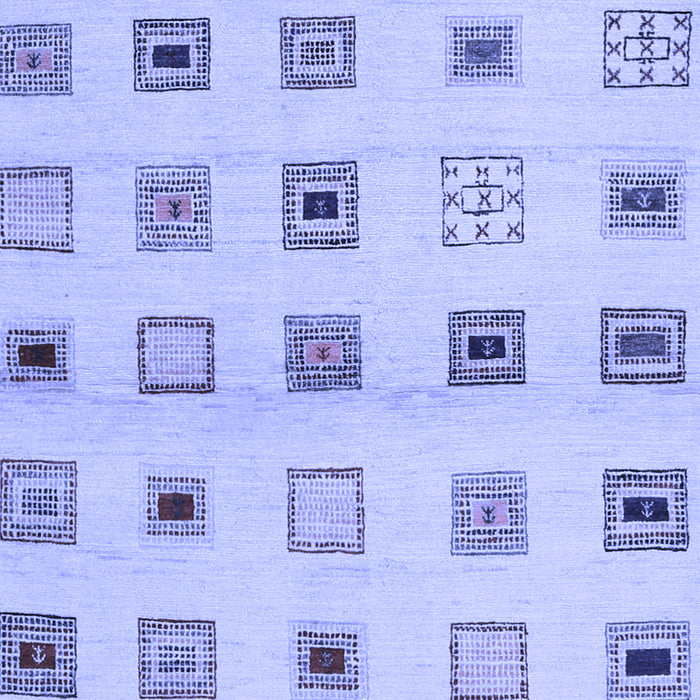 Solid Blue Modern Rug, con1496blu