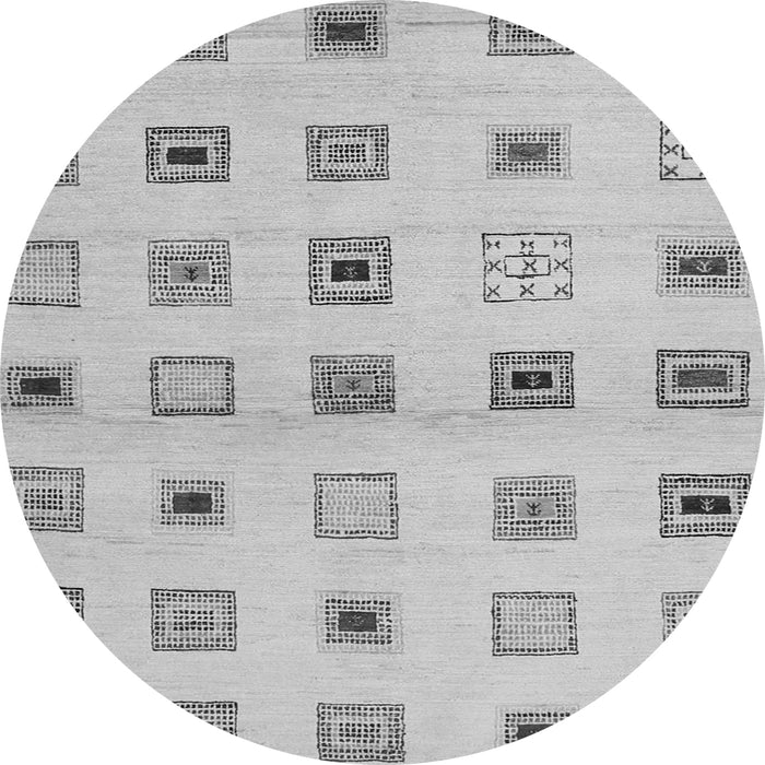 Machine Washable Solid Gray Modern Rug, wshcon1496gry