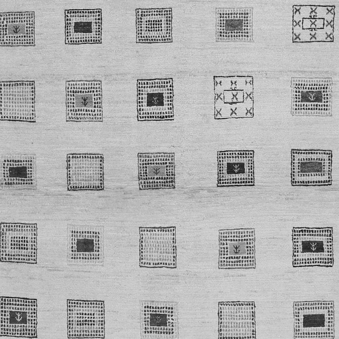 Solid Gray Modern Rug, con1496gry