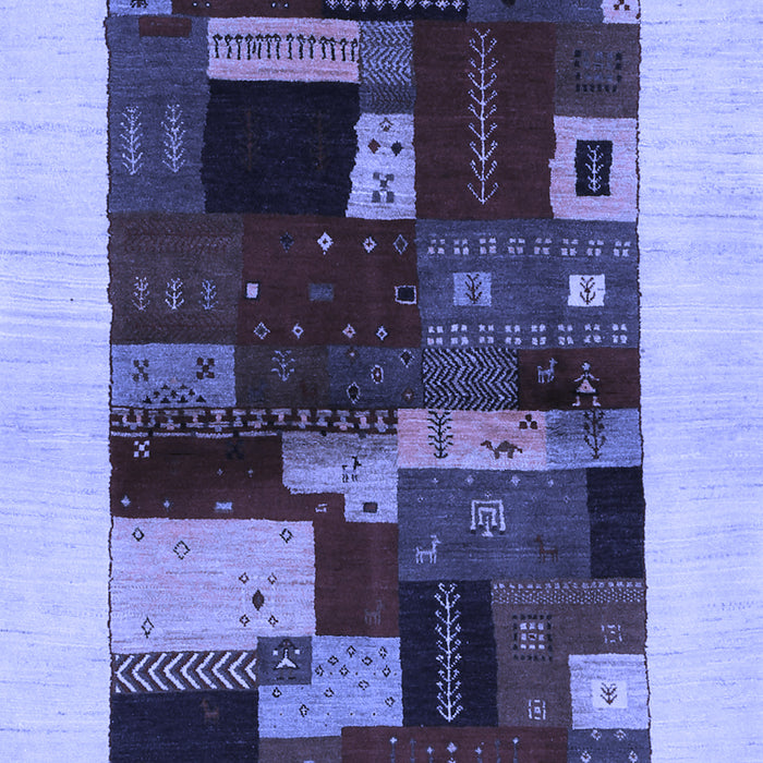 Machine Washable Abstract Blue Contemporary Rug, wshcon1498blu