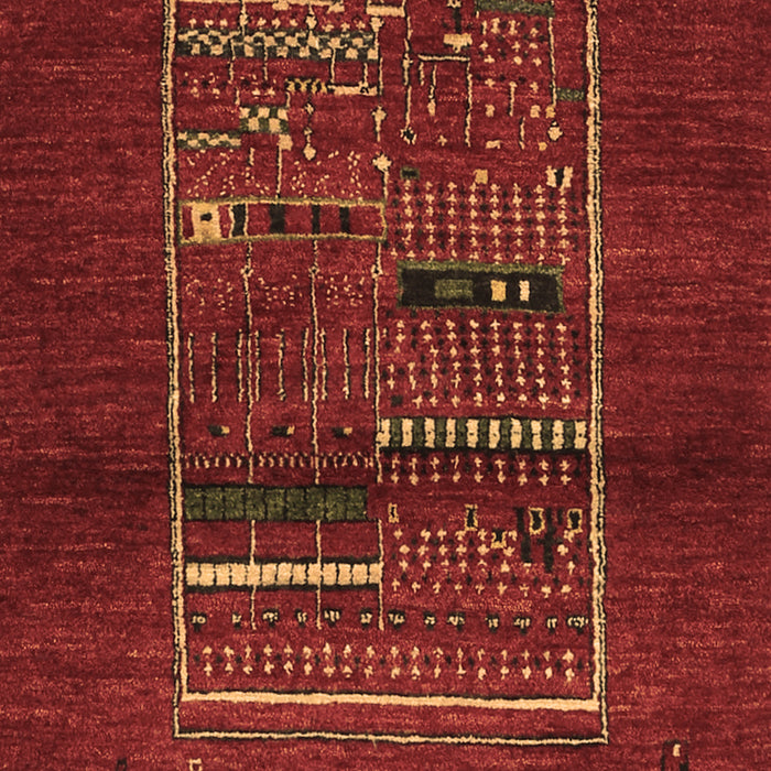 Abstract Brown Contemporary Rug, con1499brn