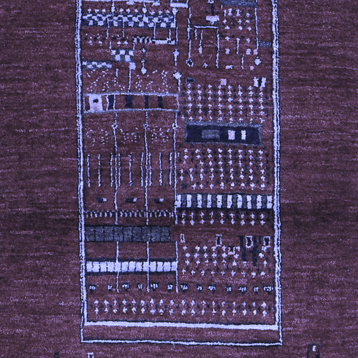 Machine Washable Abstract Blue Contemporary Rug, wshcon1499blu