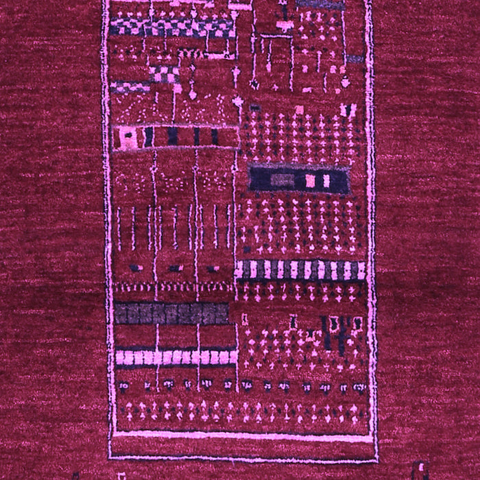 Machine Washable Abstract Purple Contemporary Area Rugs, wshcon1499pur
