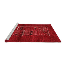 Contemporary Red Washable Rugs