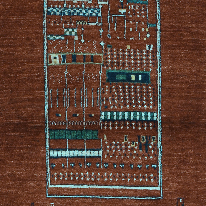 Machine Washable Abstract Light Blue Contemporary Rug, wshcon1499lblu