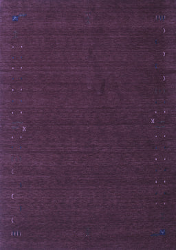 Abstract Blue Contemporary Rug, con149blu