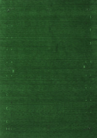 Abstract Emerald Green Contemporary Rug, con149emgrn