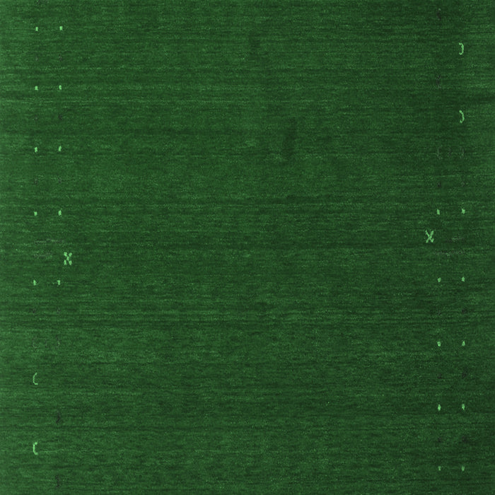 Abstract Emerald Green Contemporary Rug, con149emgrn