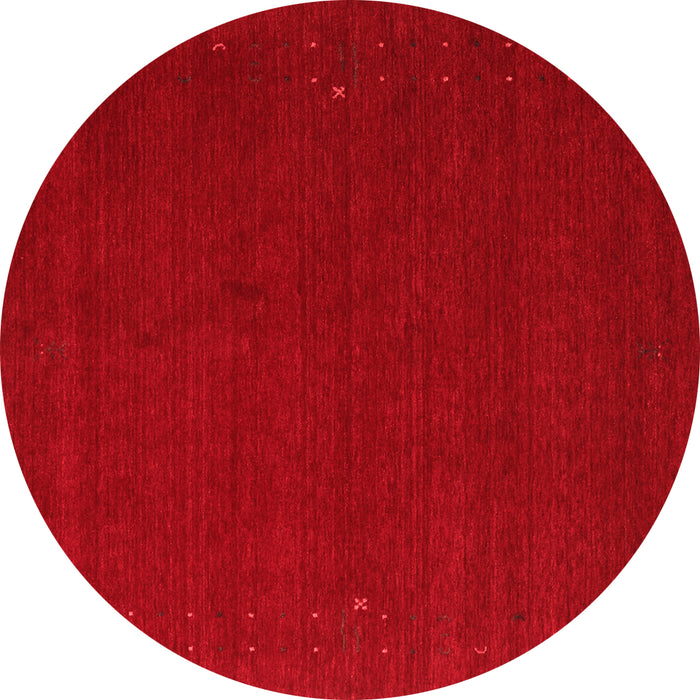 Machine Washable Abstract Red Contemporary Rug, wshcon149red