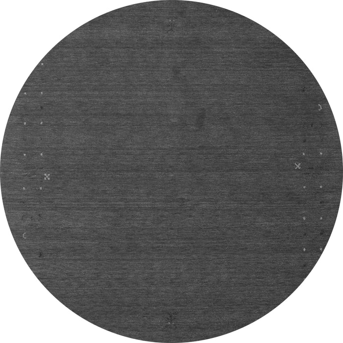 Square Abstract Gray Contemporary Rug, con149gry