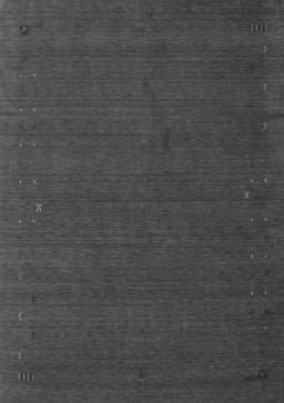 Abstract Gray Contemporary Rug, con149gry