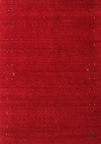 Abstract Red Contemporary Rug, con149red