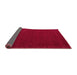 Sideview of Abstract Pink Contemporary Rug, con149pnk