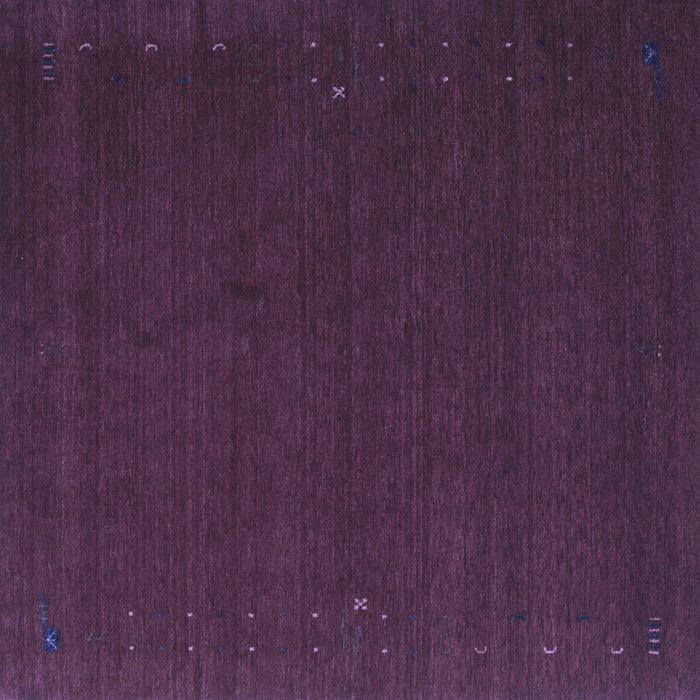 Square Abstract Blue Contemporary Rug, con149blu