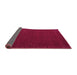 Sideview of Abstract Purple Contemporary Rug, con149pur