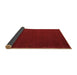 Sideview of Abstract Brown Contemporary Rug, con149brn