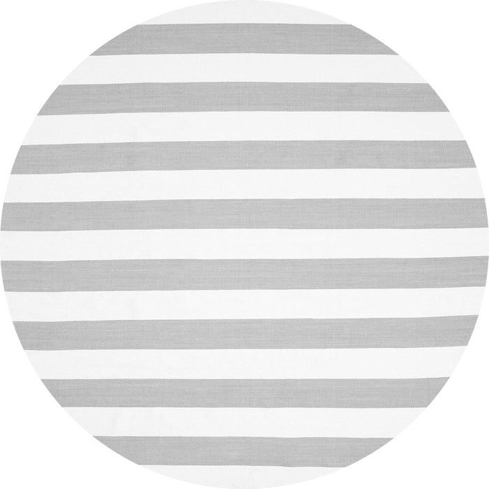 Square Abstract Gray Contemporary Rug, con14gry