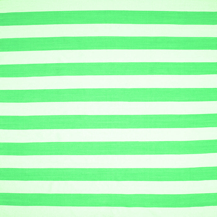 Round Machine Washable Abstract Green Contemporary Area Rugs, wshcon14grn