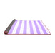 Sideview of Abstract Purple Contemporary Rug, con14pur