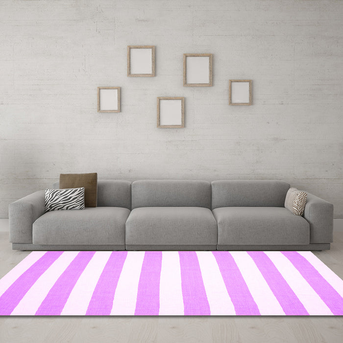 Machine Washable Abstract Pink Contemporary Rug in a Living Room, wshcon14pnk