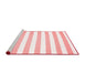 Contemporary Red Washable Rugs