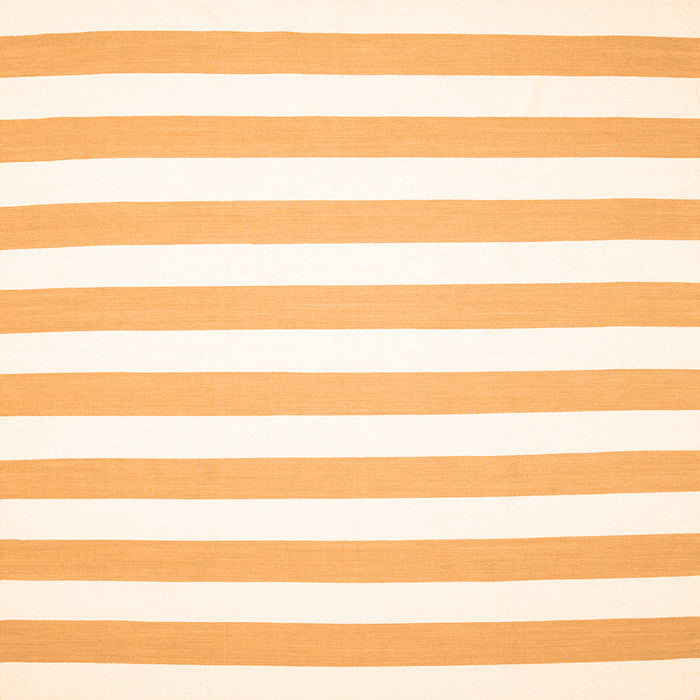 Serging Thickness of Abstract Orange Contemporary Rug, con14org