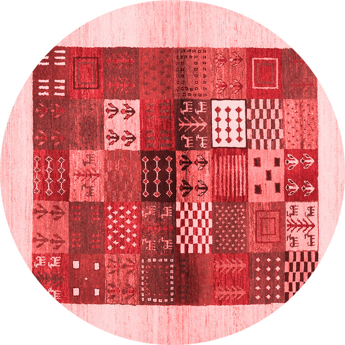 Machine Washable Abstract Red Contemporary Rug, wshcon1500red
