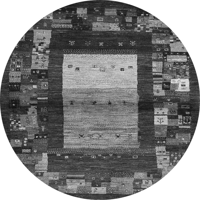 Machine Washable Abstract Gray Contemporary Rug, wshcon1501gry