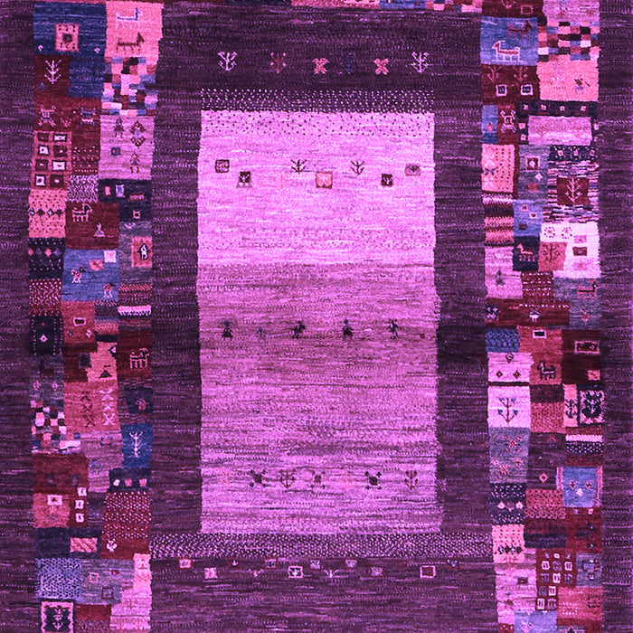 Machine Washable Abstract Purple Contemporary Area Rugs, wshcon1501pur