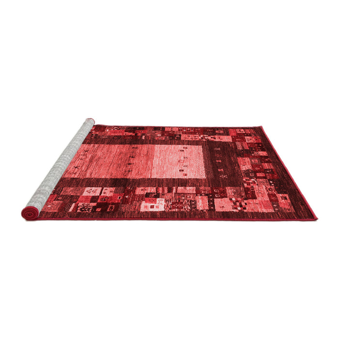 Contemporary Red Washable Rugs