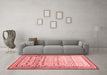 Contemporary Red Washable Rugs