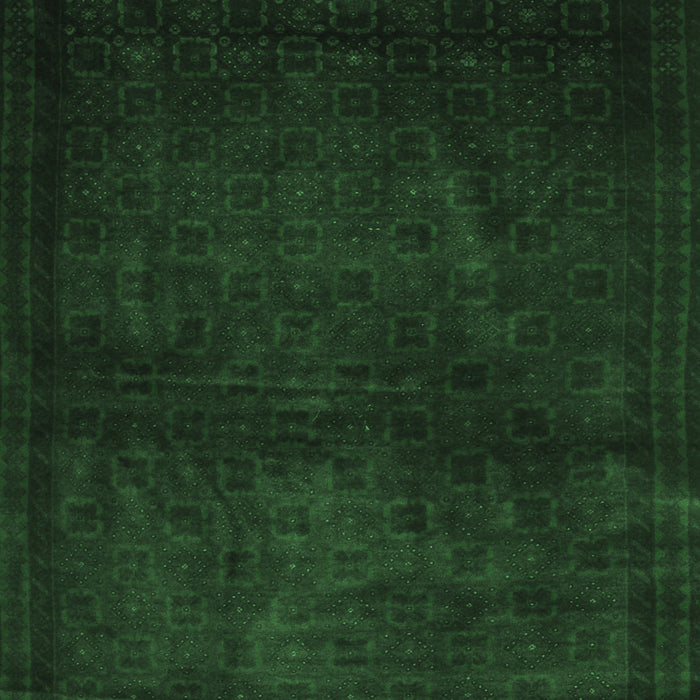 Machine Washable Abstract Emerald Green Contemporary Area Rugs, wshcon1503emgrn
