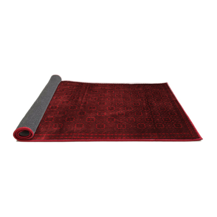 Abstract Red Contemporary Area Rugs