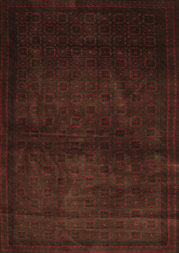 Abstract Brown Contemporary Rug, con1503brn