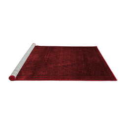 Contemporary Red Washable Rugs