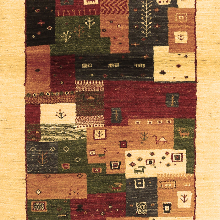 Abstract Brown Contemporary Rug, con1504brn