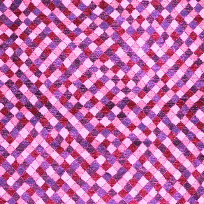 Machine Washable Abstract Pink Contemporary Rug, wshcon1505pnk