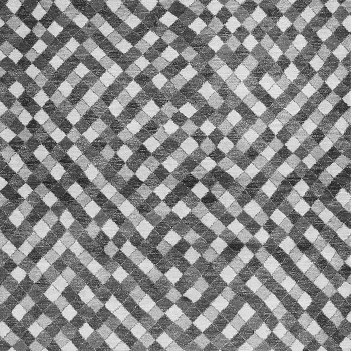 Serging Thickness of Machine Washable Abstract Gray Contemporary Rug, wshcon1505gry