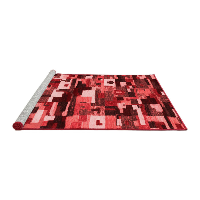 Contemporary Red Washable Rugs