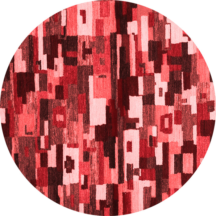 Abstract Red Contemporary Rug, con1506red