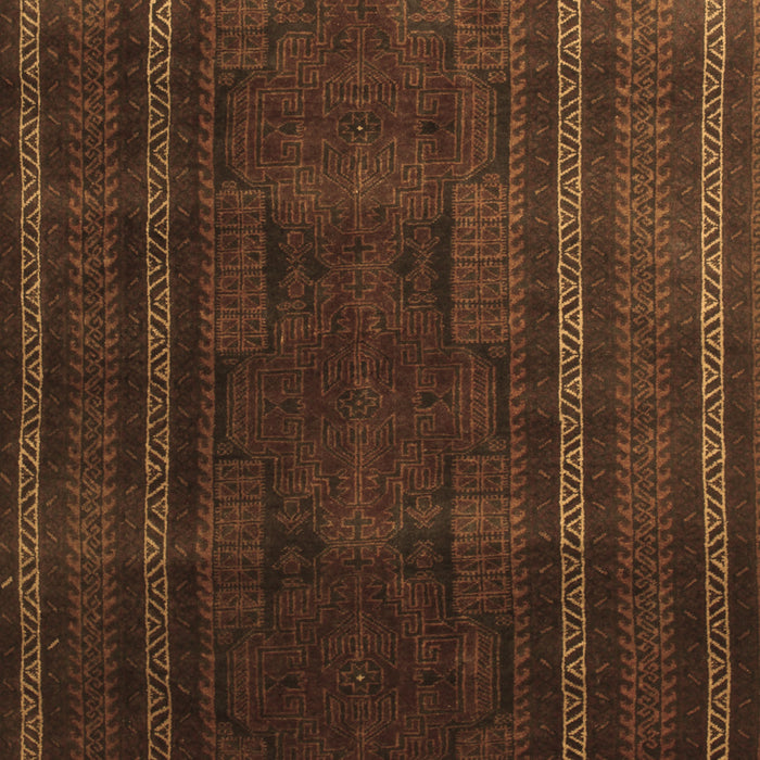Abstract Brown Contemporary Rug, con1507brn