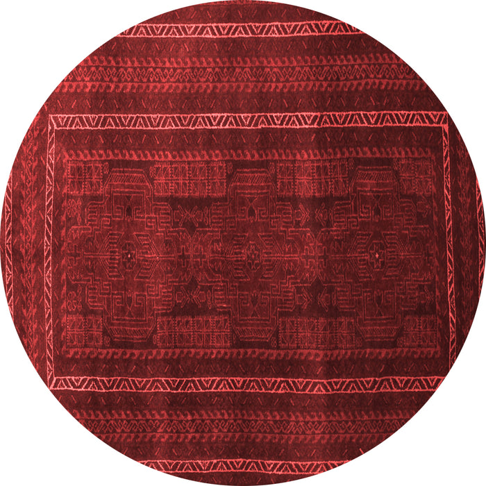 Abstract Red Contemporary Rug, con1507red